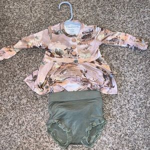 Buckaroo baby two piece set Jackalope